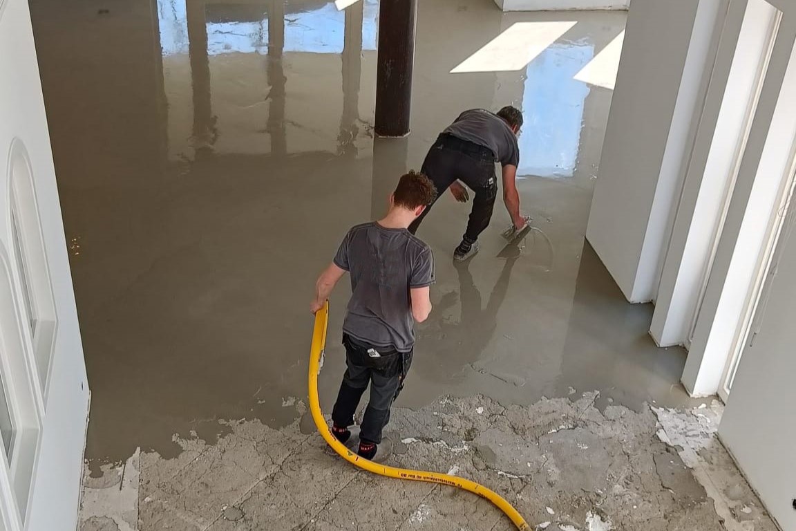LDS SL 525 egaliseren en nivelleren van vloer beton krimpvrij_2
