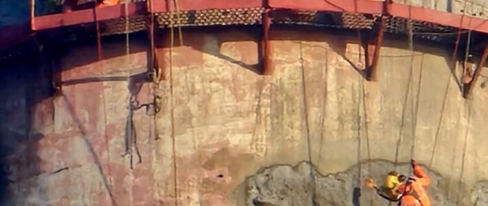 Réparation de béton à 120 m de hauteur avec la LDS B1